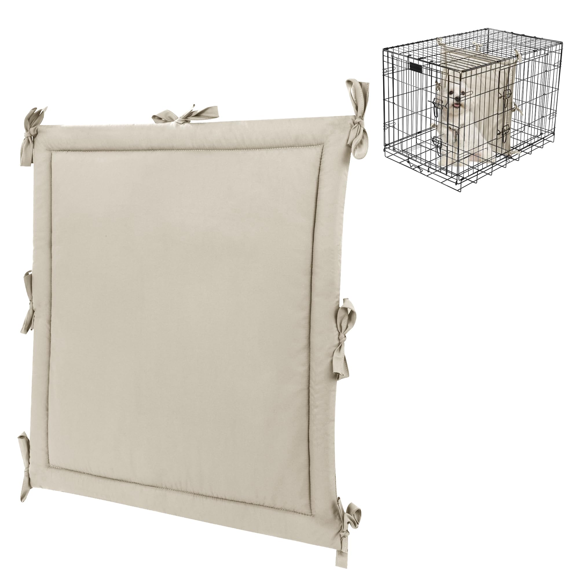 BALAPET Soft Crate Divider Panel - Beige (42" Crate)