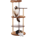 PETEPELA Cat Tree Cat Tower with Scratching Posts